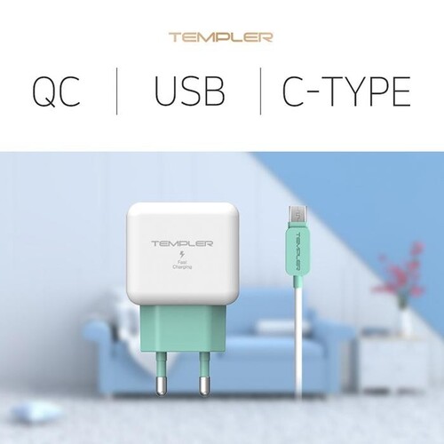 가정용 충전기 C타입 QC3.0 USB 1포트